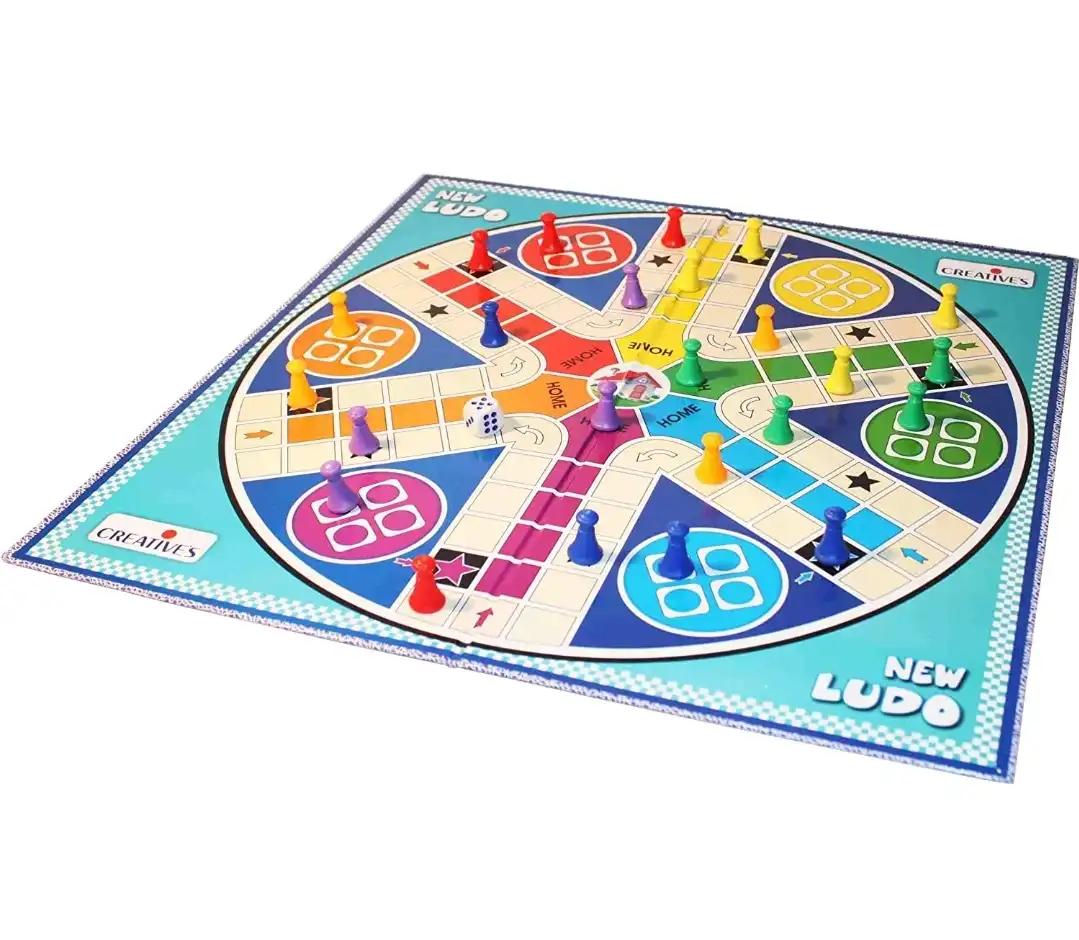 Creatives New Ludo, 2 to 6 Players, All Ages, Board game